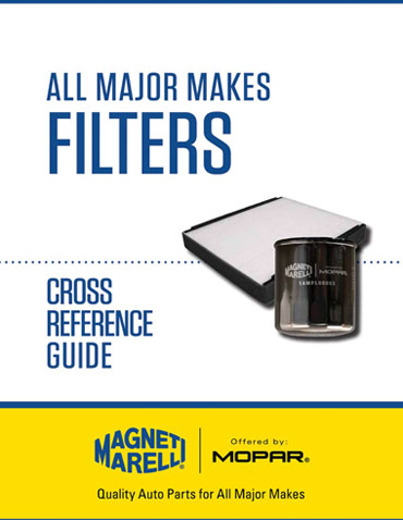 Filters Cross Reference Guide